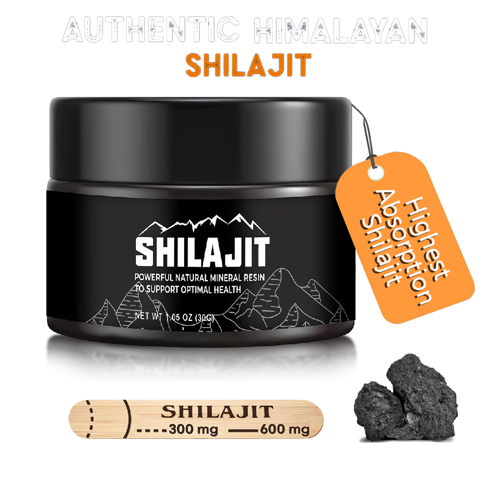 Shilajit Resin Pure - Authentieke Himalaya Shilajit-hars - Biologische krachtigste