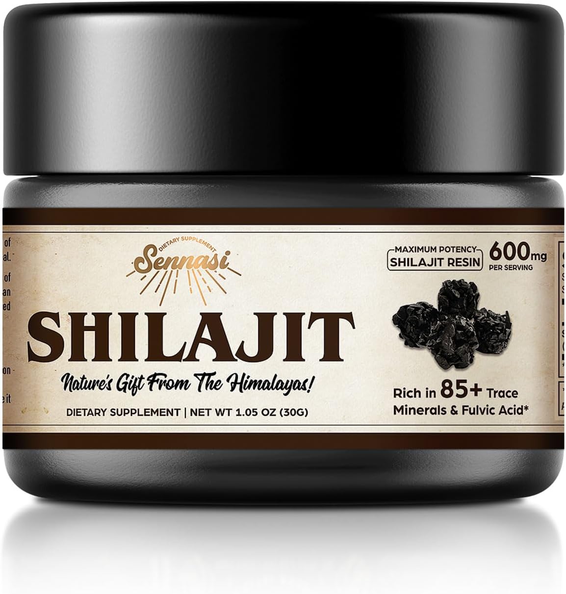 Shilajit Resin Pure - Shilajit Pure Himalaya Organische Shilajit Harsen,