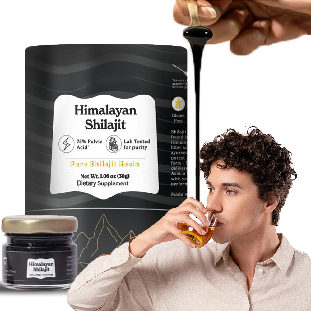 Shilajit Resin Pure - Pure Himalaya Shilajit, zachte hars, ortganische