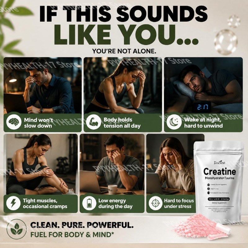 Docteat Creatine Monohydrate+T - Creatine Monohydrate Powder recensie en prijs