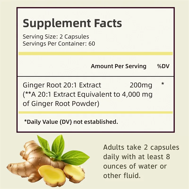 Gemberwortelcapsules - Bevorde - Nutrition And Exercise recensie en prijs