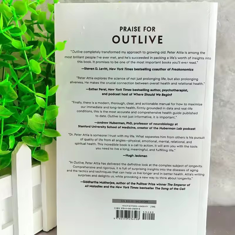 Outlive By Peter Attia Wetensc - Nutrition And Exercise recensie en prijs