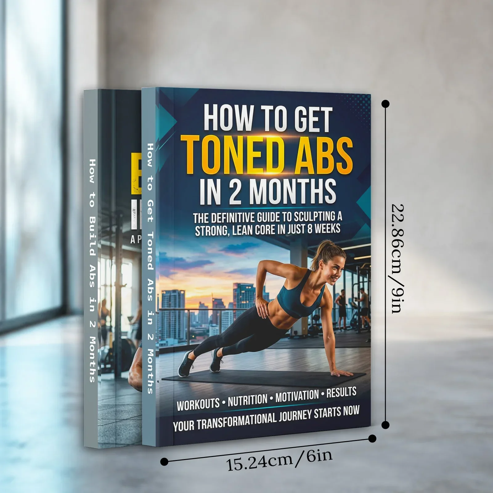 2-boek buikspiertraininghandle - Fitness Nutrition Guide Book recensie en prijs