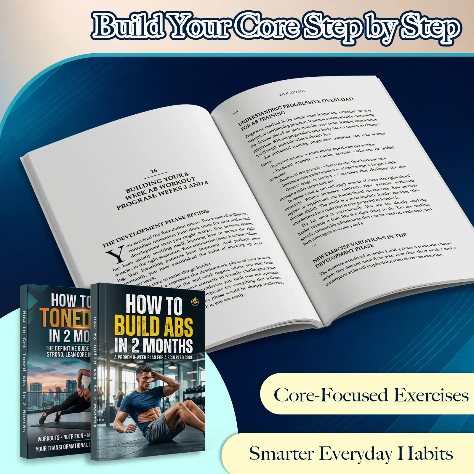 2-boek buikspiertraininghandle - Fitness Nutrition Guide Book recensie en prijs