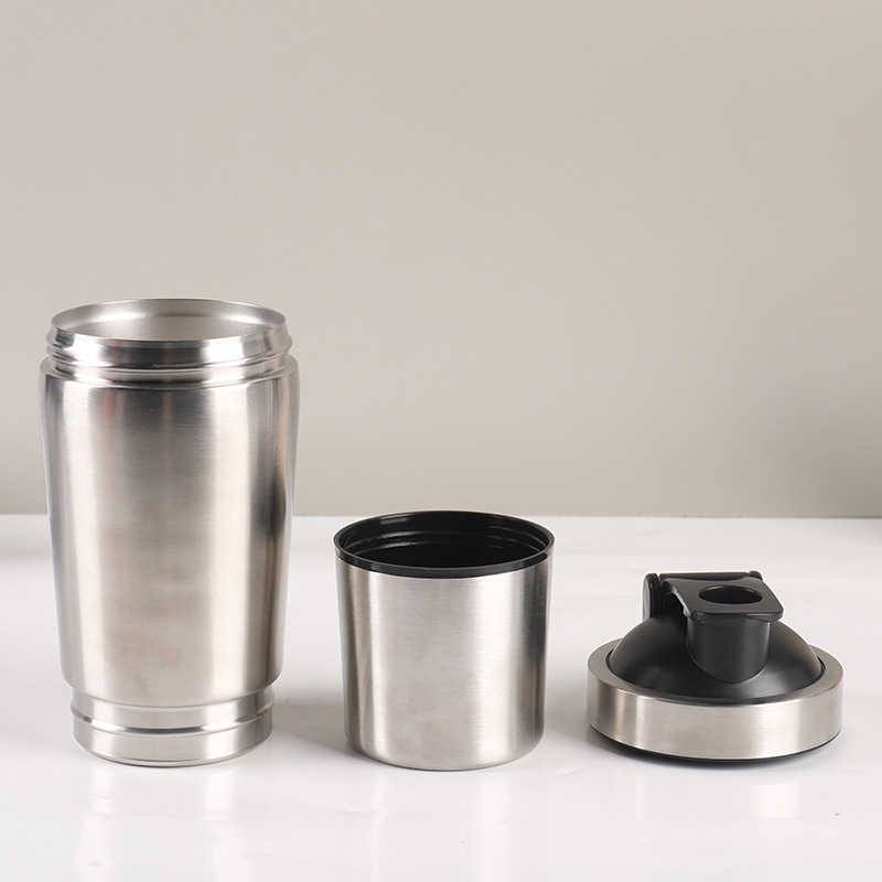 Roestvrijstalen Eiwit Shaker C - Nutrition Sports Fitness recensie en prijs