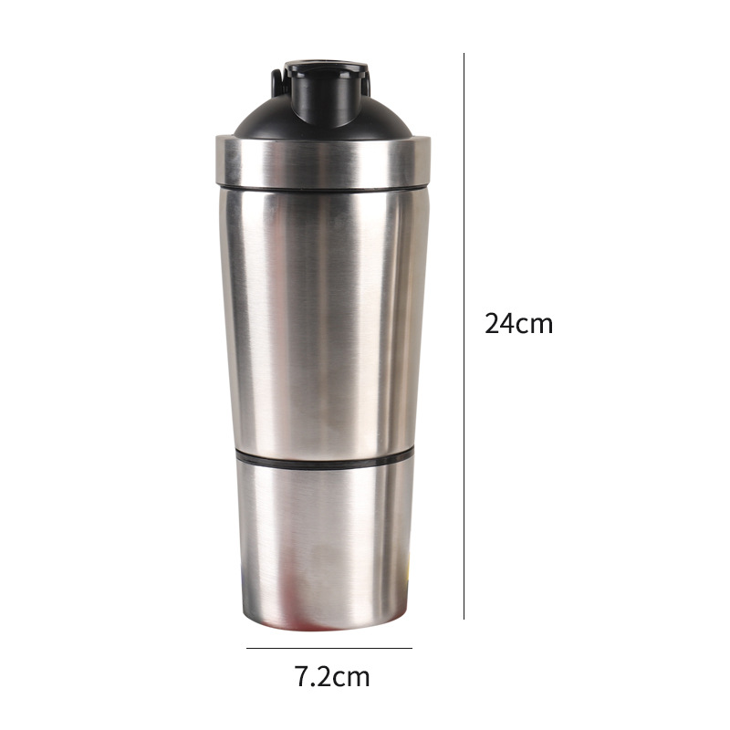 Roestvrijstalen Eiwit Shaker C - Nutrition Sports Fitness recensie en prijs