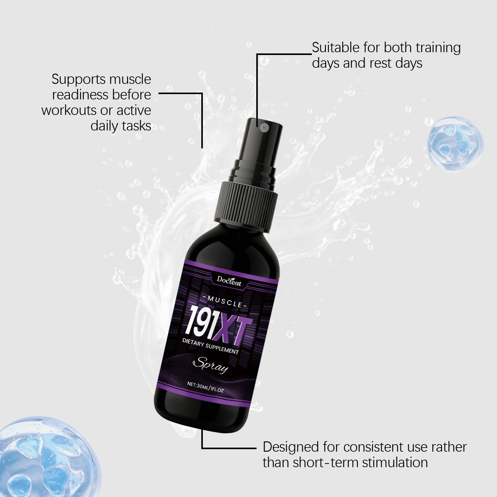 Spiergroei Spray Verbetert de  - Nutrition And Exercise recensie en prijs