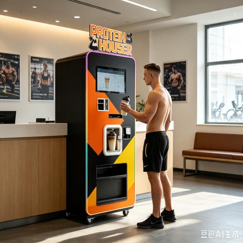Automatische eiwitshake-automa - Nutrition Sports Fitness recensie en prijs