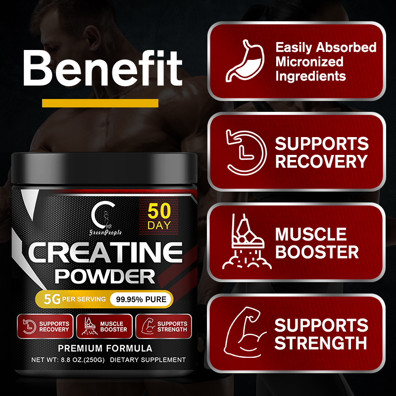 GPGP GreenPeople Creatine Mono - Creatine Monohydrate Powder recensie en prijs