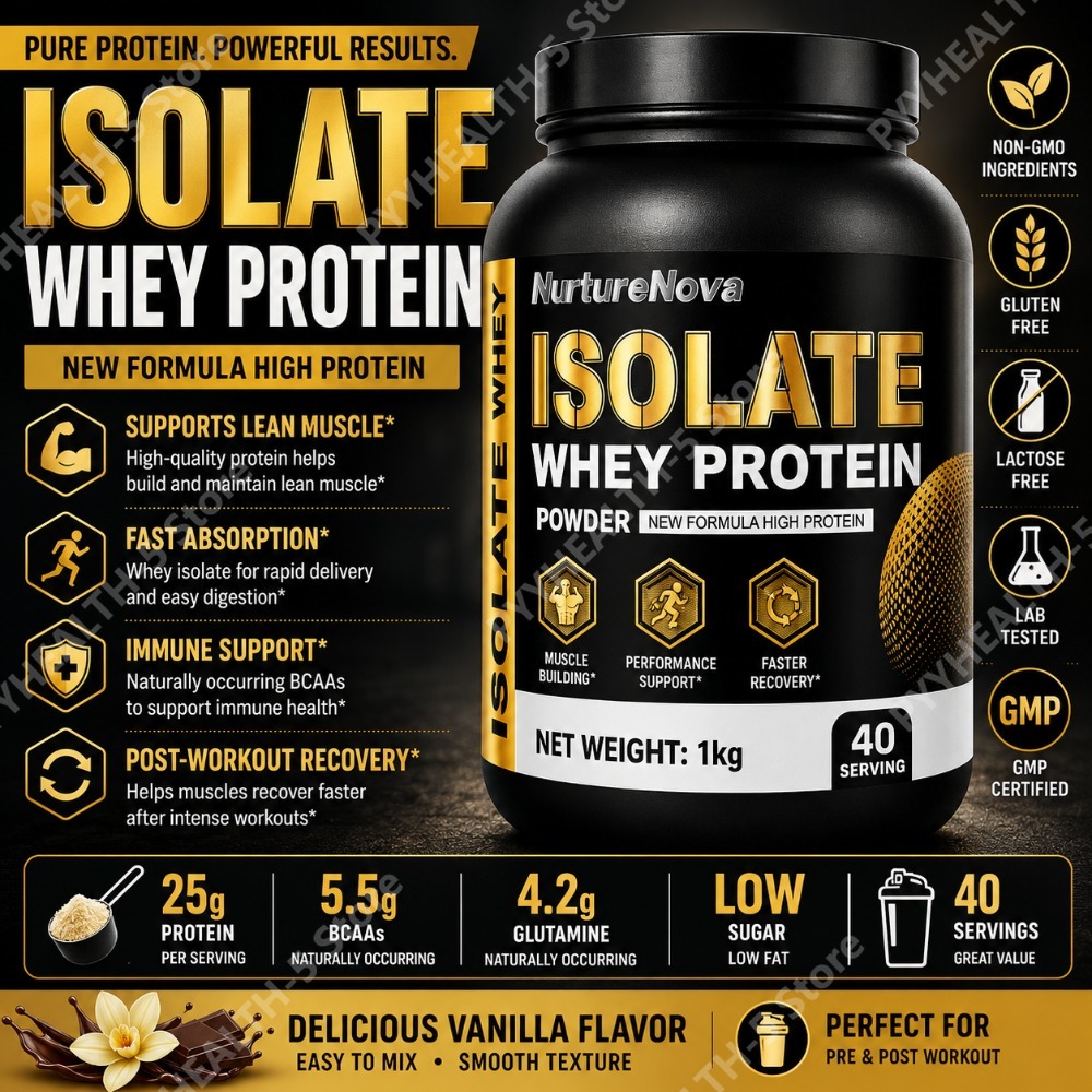 Isolatiewhey-eiwitpoeder 1kg H - Nutrition Sports Fitness recensie en prijs
