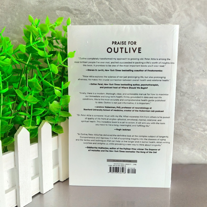 Outlive: De wetenschap en kuns - Nutrition And Exercise recensie en prijs
