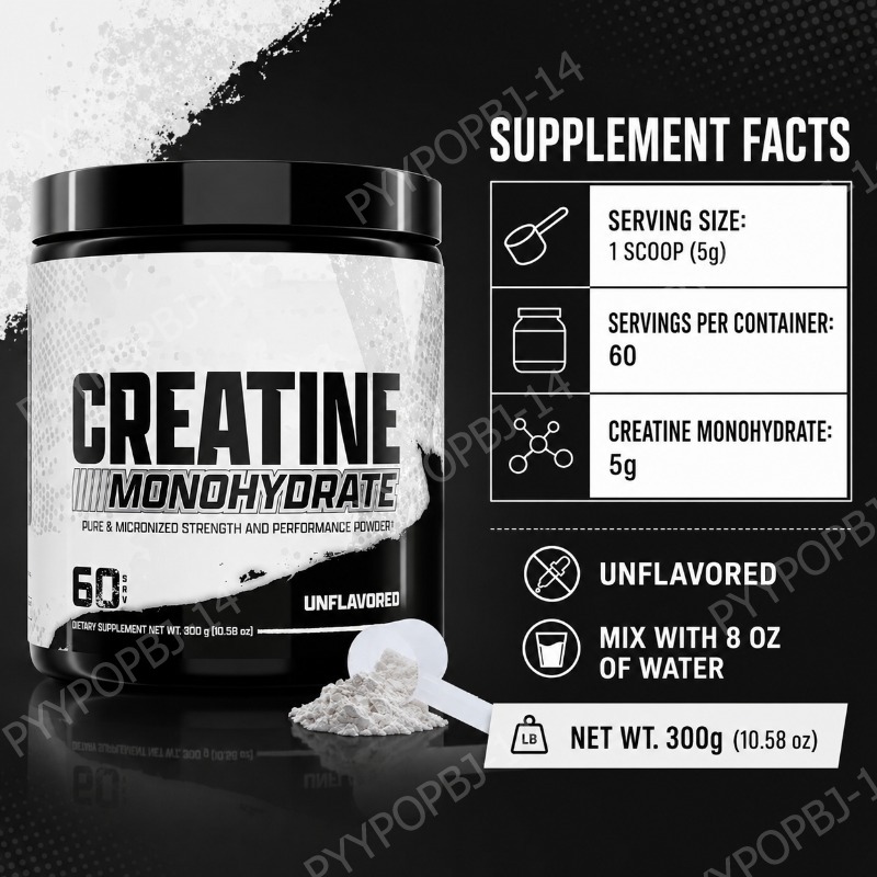 Creatine Monohydraat Poeder 5g - Creatine Monohydrate Powder recensie en prijs